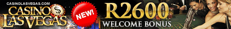 Casino Las Vegas is a Playtech Casino that accepts Play in Rands