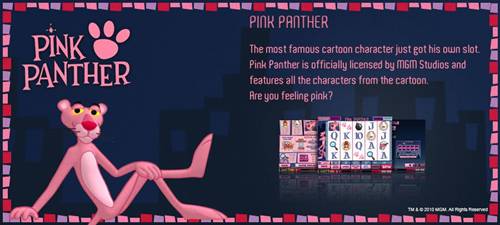 Play Pink Panther Slot at Casino.com