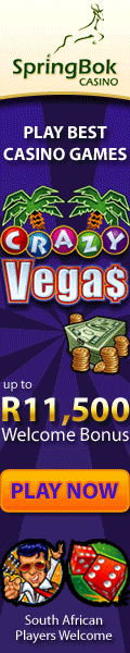Play Crazy Vegas Slot at Springbok Casino